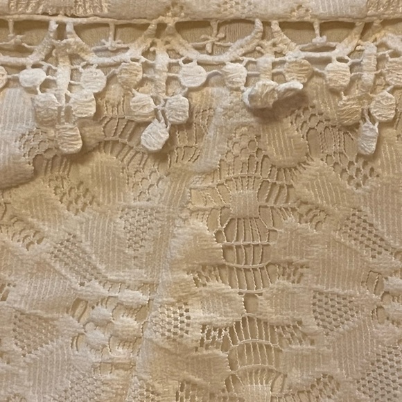 Lace Mini Dress - Cream - Picture 11 of 16